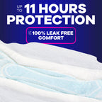 Always Maxi Overnight Pads with Wings Extra Heavy Unscented


