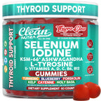Clean Nutra ThyroGlow Thyroid Support Gummies

