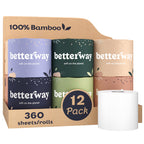 Betterway Bamboo Toilet Paper 3-Ply | PFAS Free

