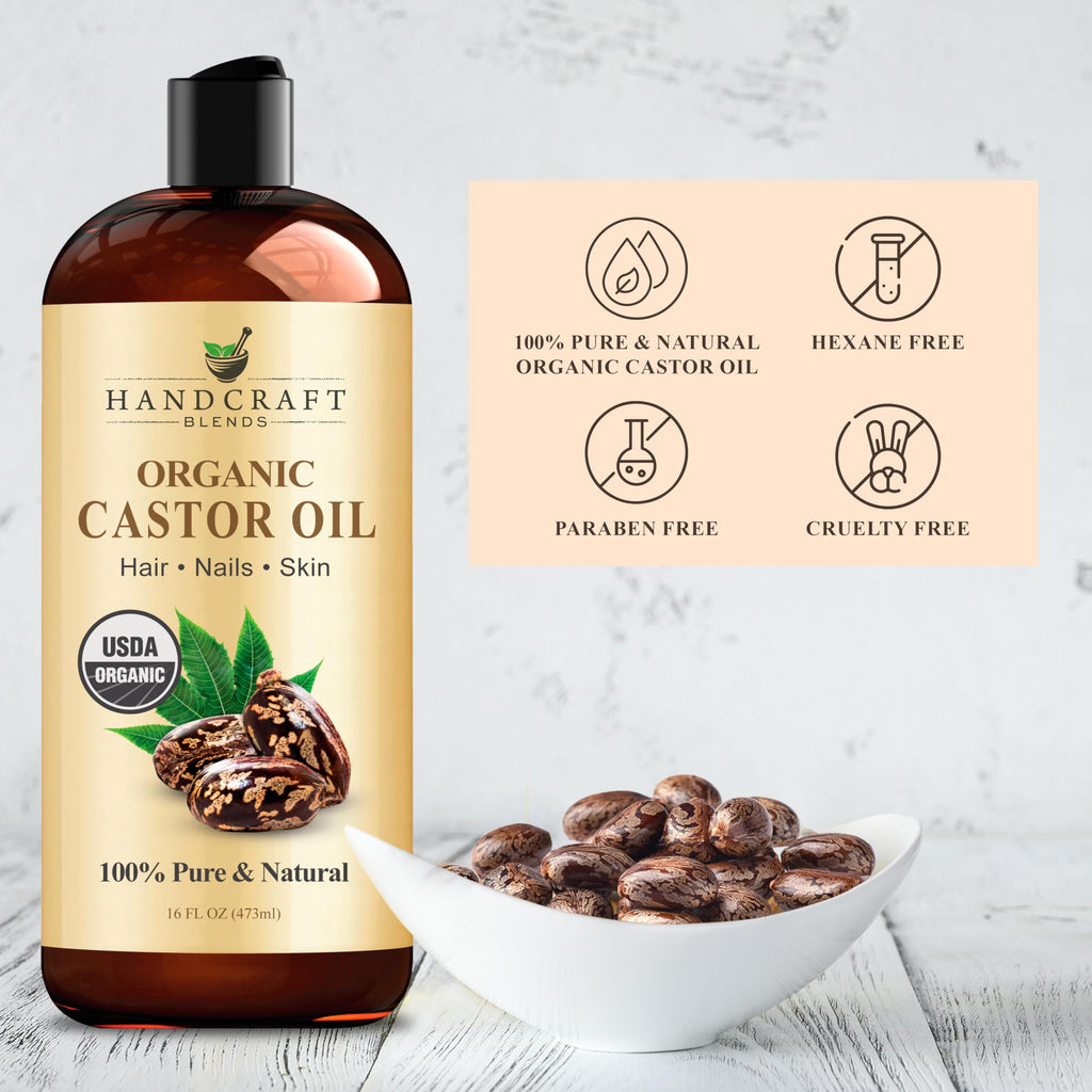 Handcraft Blends Castor Oil Wrap | Easy Topical Care

