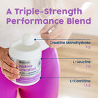 NativePath Creatine Monohydrate Powder L-Leucine L-Carnitine


