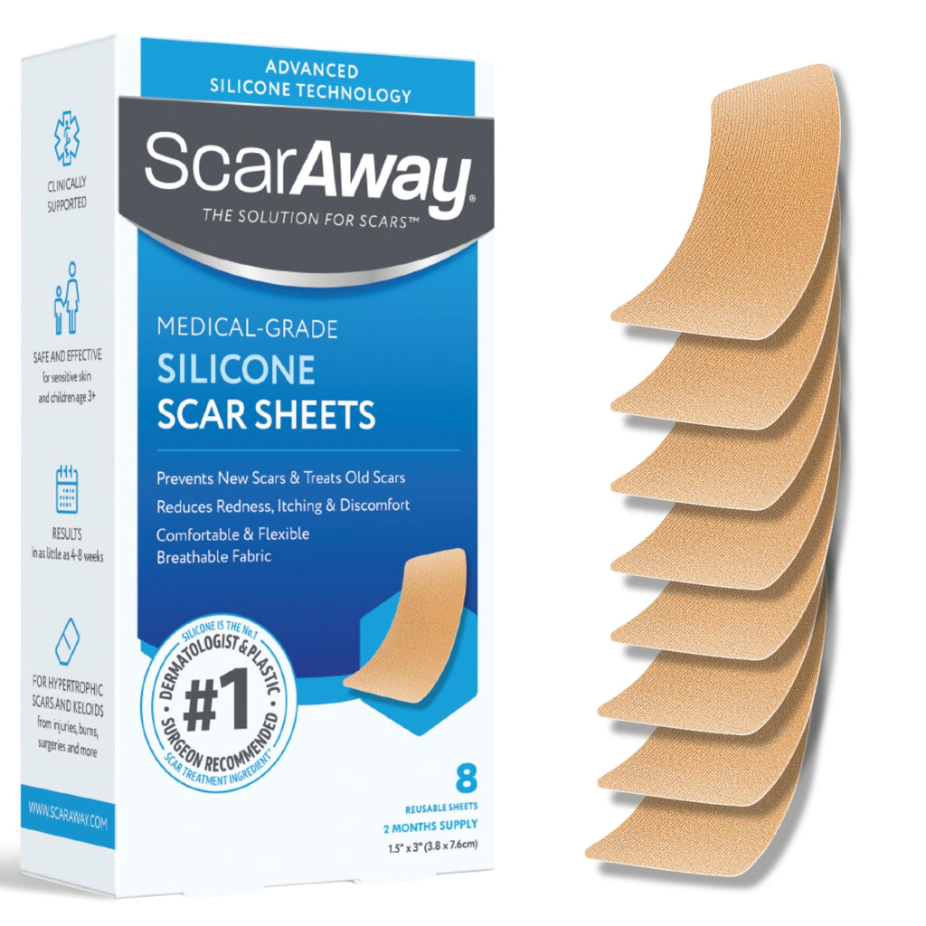 ScarAway Silicone Scar Sheets – Medical-Grade Treatment


