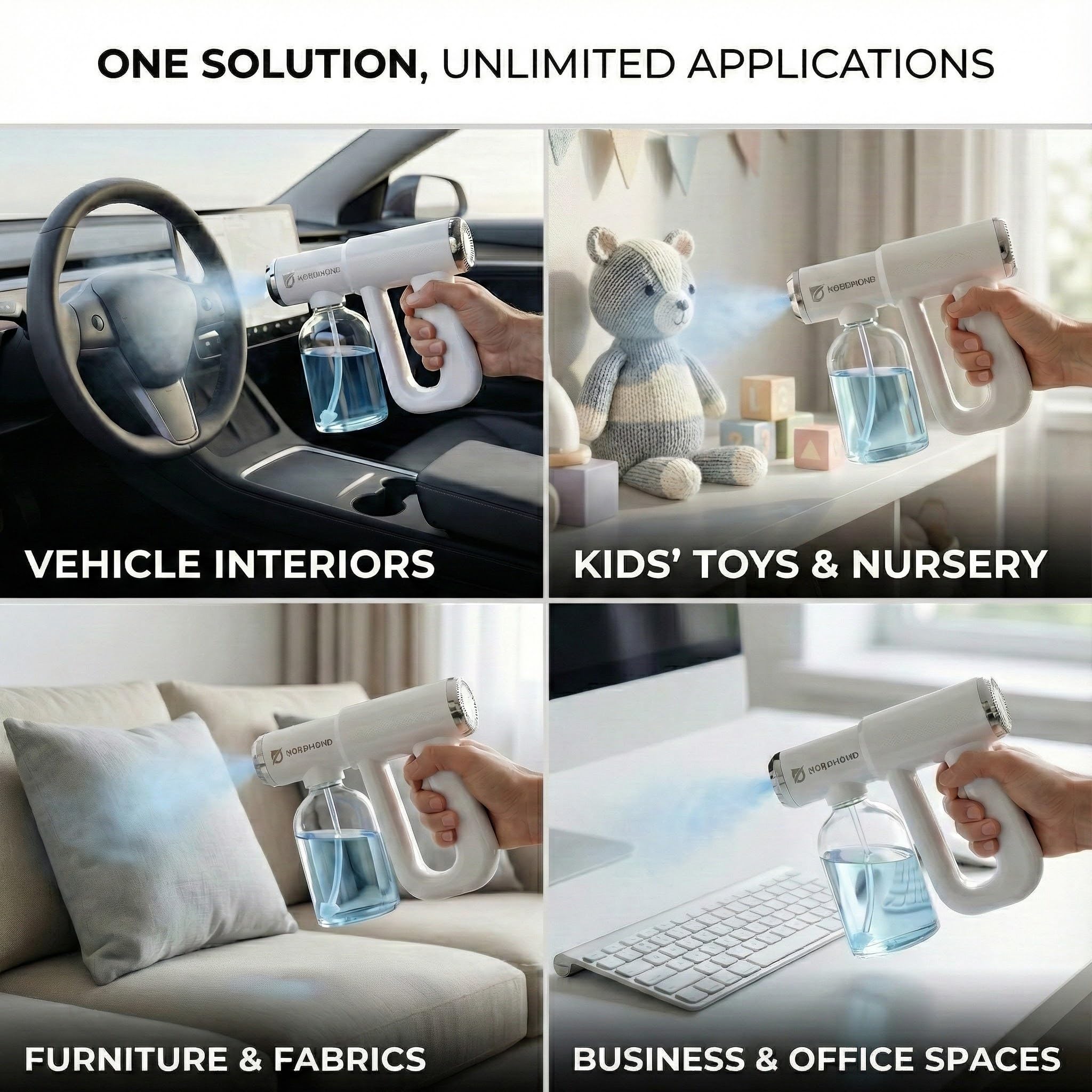 Cordless Disinfectant Fogger Sprayer | Sanitizer

