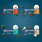 CLIF BUILDERS Plant Based Protein Bars Variety Pack

