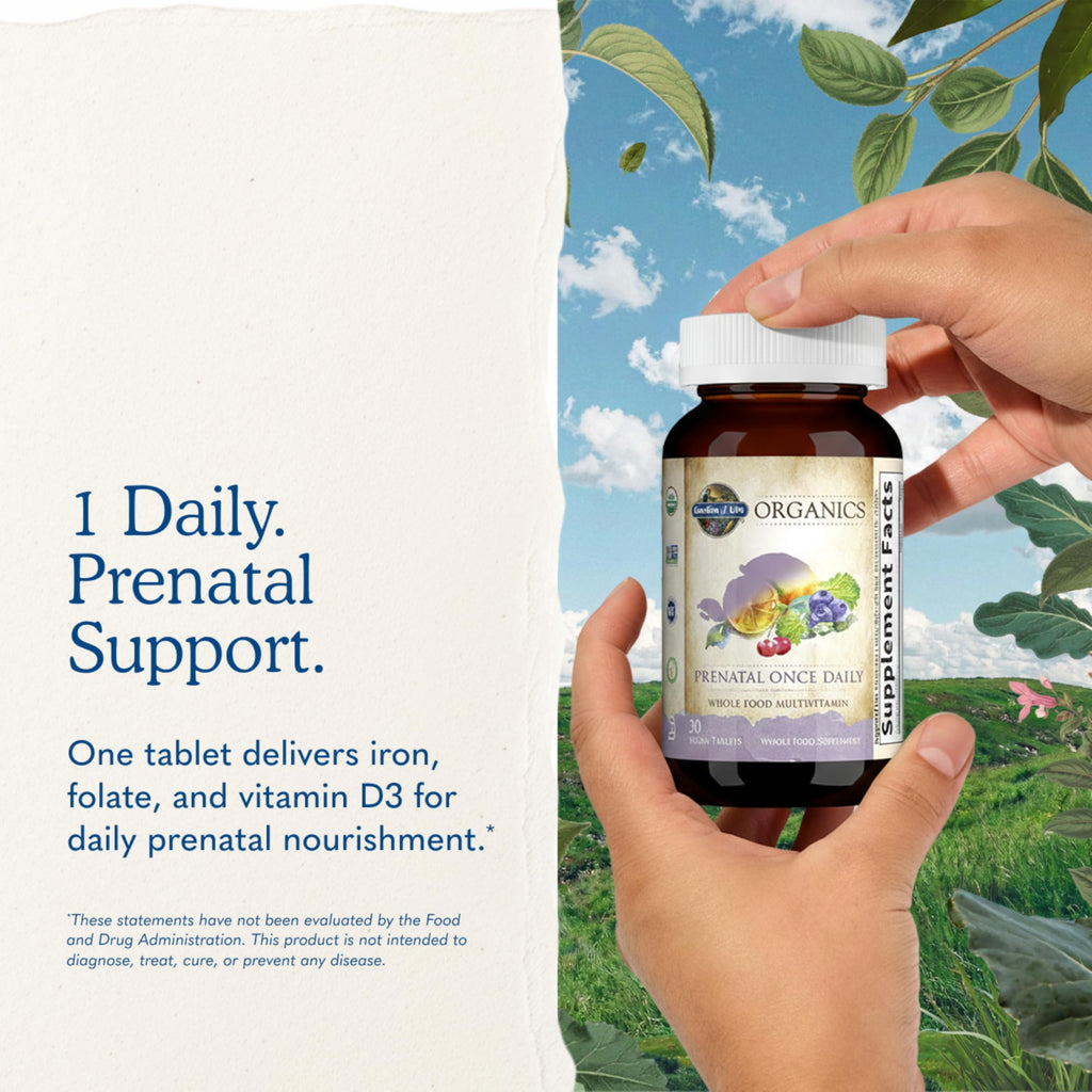 Garden of Life Organics Prenatal Multivitamin – Vegan

