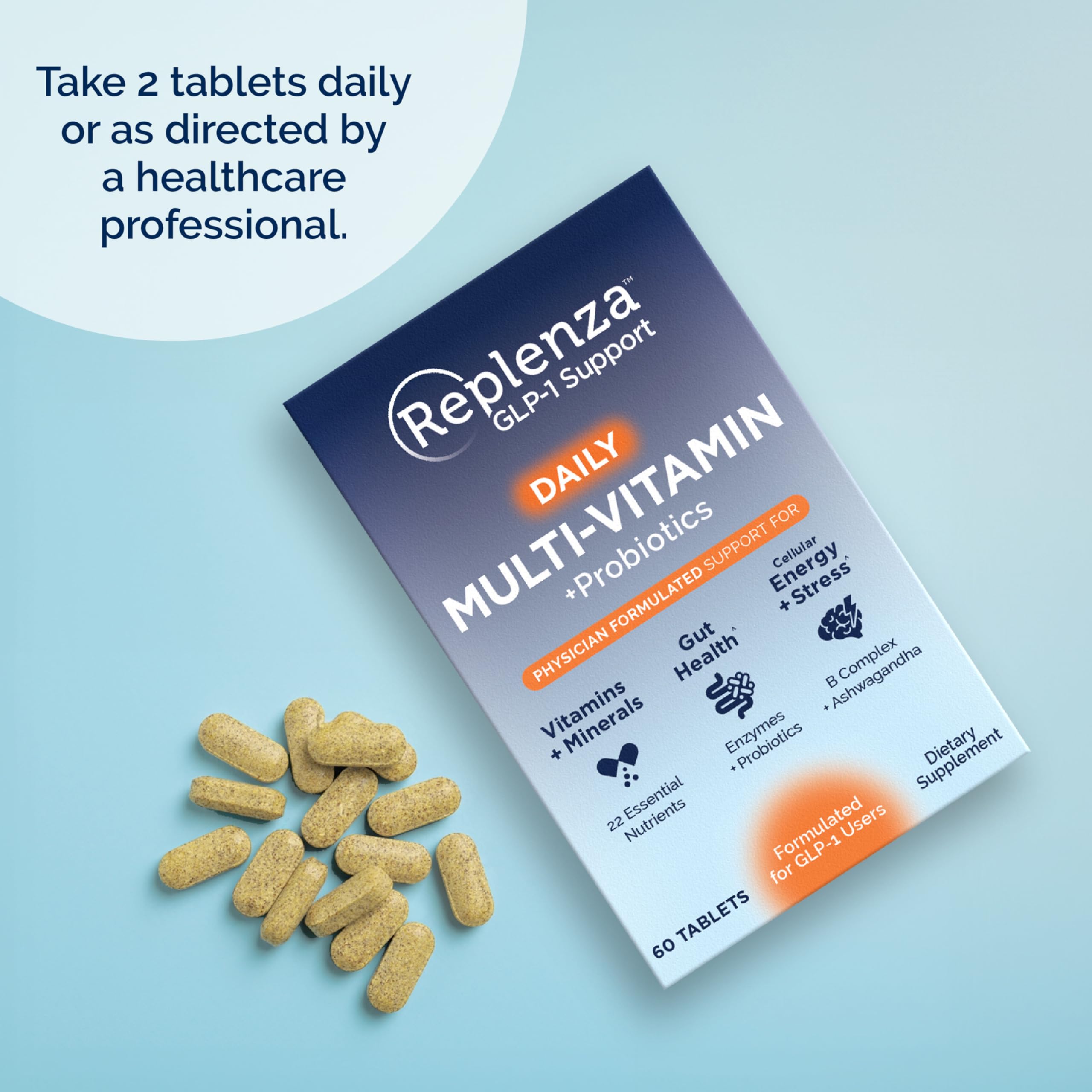 Replenza GLP-1 Nutritional Supplement for Gut Health

