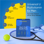 Universal U Total Health Multivitamin with Omega-3 Krill Oil


