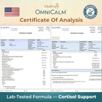 OmniCalm Cortisol Support Supplement | Stress & Sleep

