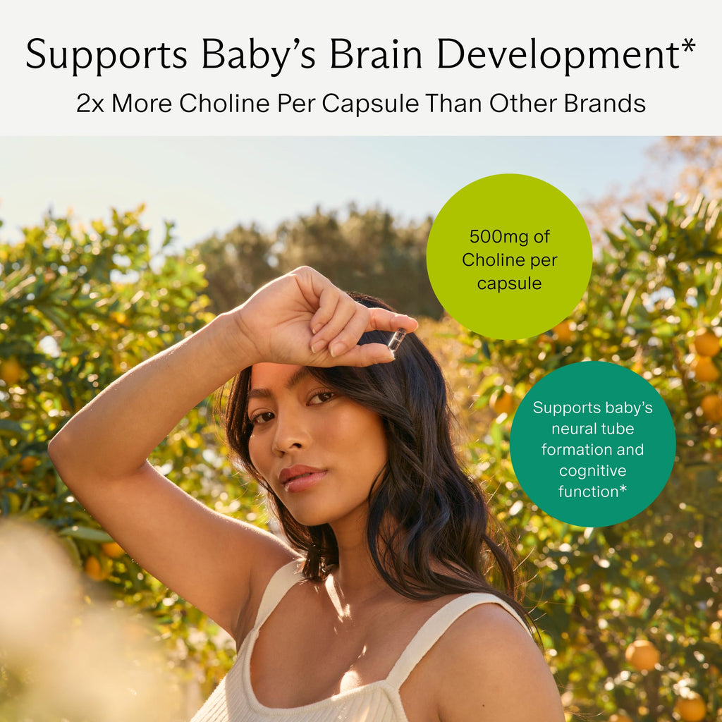 Needed Prenatal Choline+ Supplement for Baby Brain

