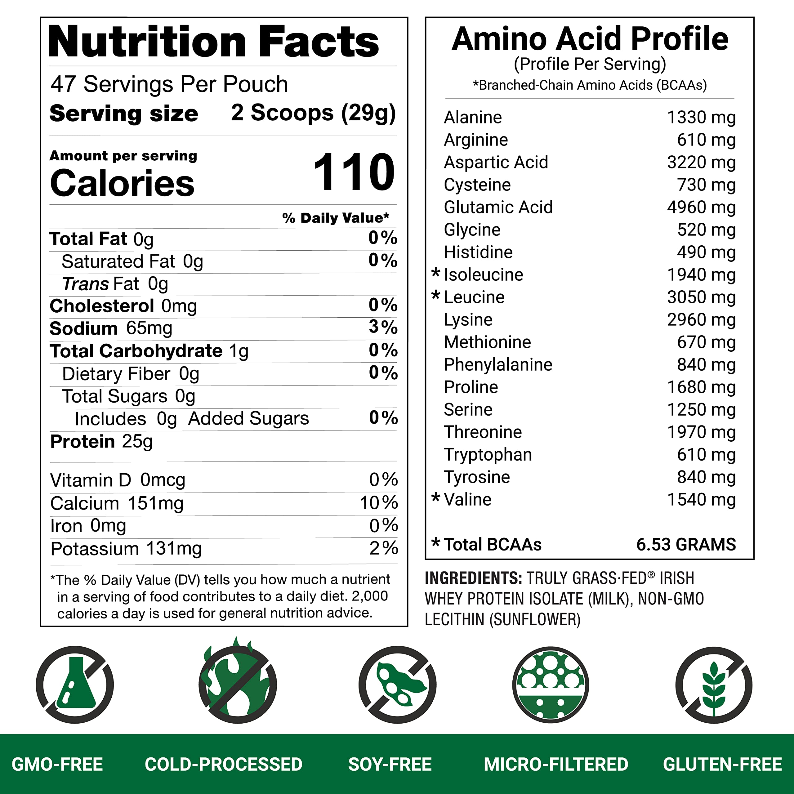 Grass-Fed Whey Isolate | AGN Roots

