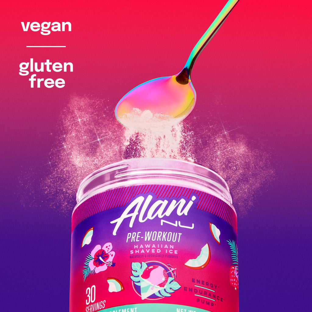 Alani Nu Pre-Workout Powder Sugar Free 200mg Caffeine

