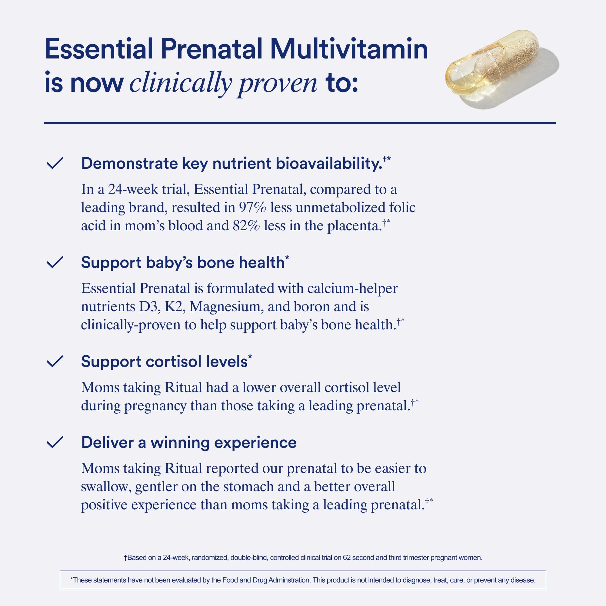 Ritual Prenatal Multivitamin for Women Essential Pregnancy Nutrients

