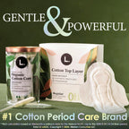 L. Tampons with Organic Cotton Core – BPA-Free Applicator

