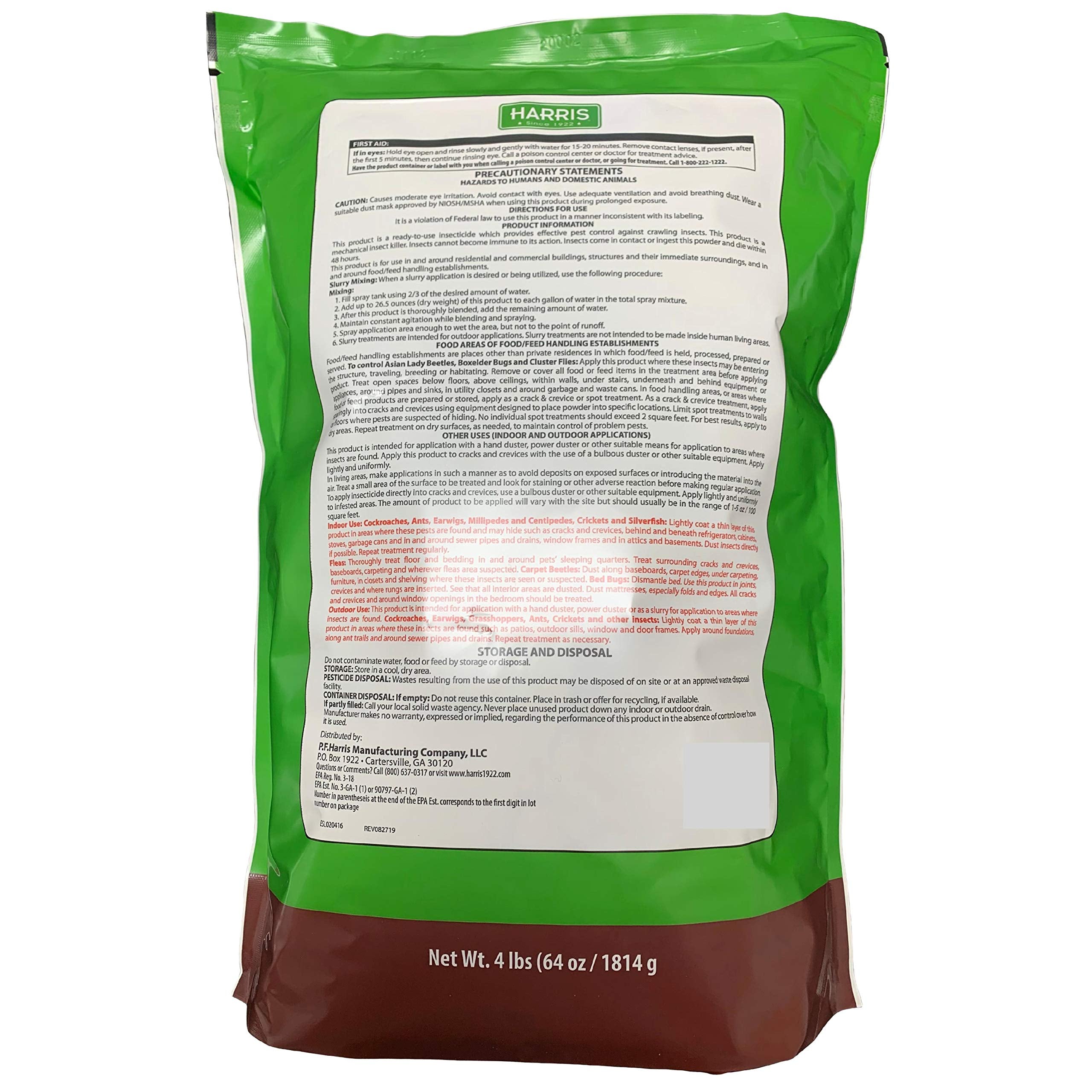 Harris Diatomaceous Earth Crawling Insect Killer

