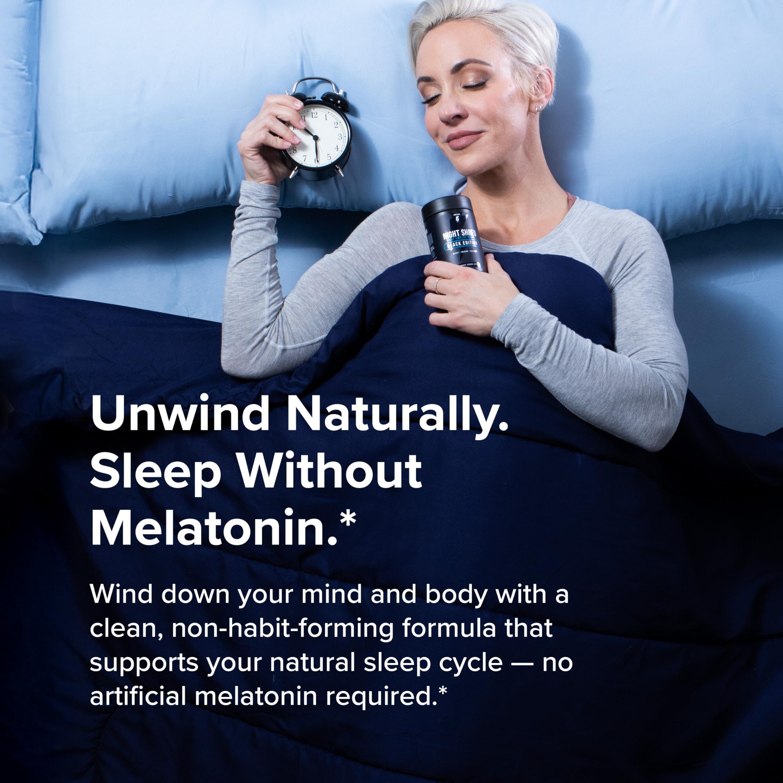 Night Shred Nighttime Fat Burner with GABA – Vegan

