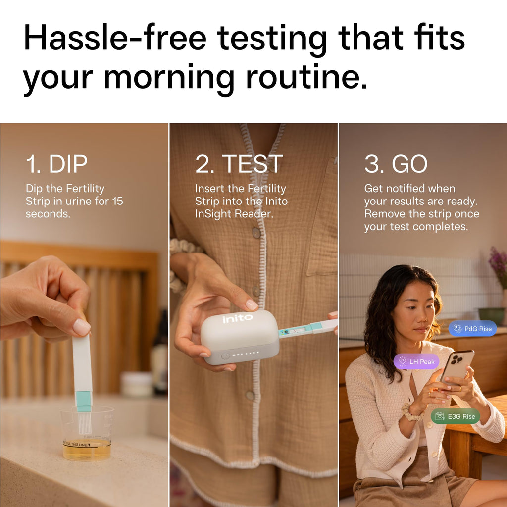 Inito Fertility Monitor & Hormone Tracker Ovulation Insights

