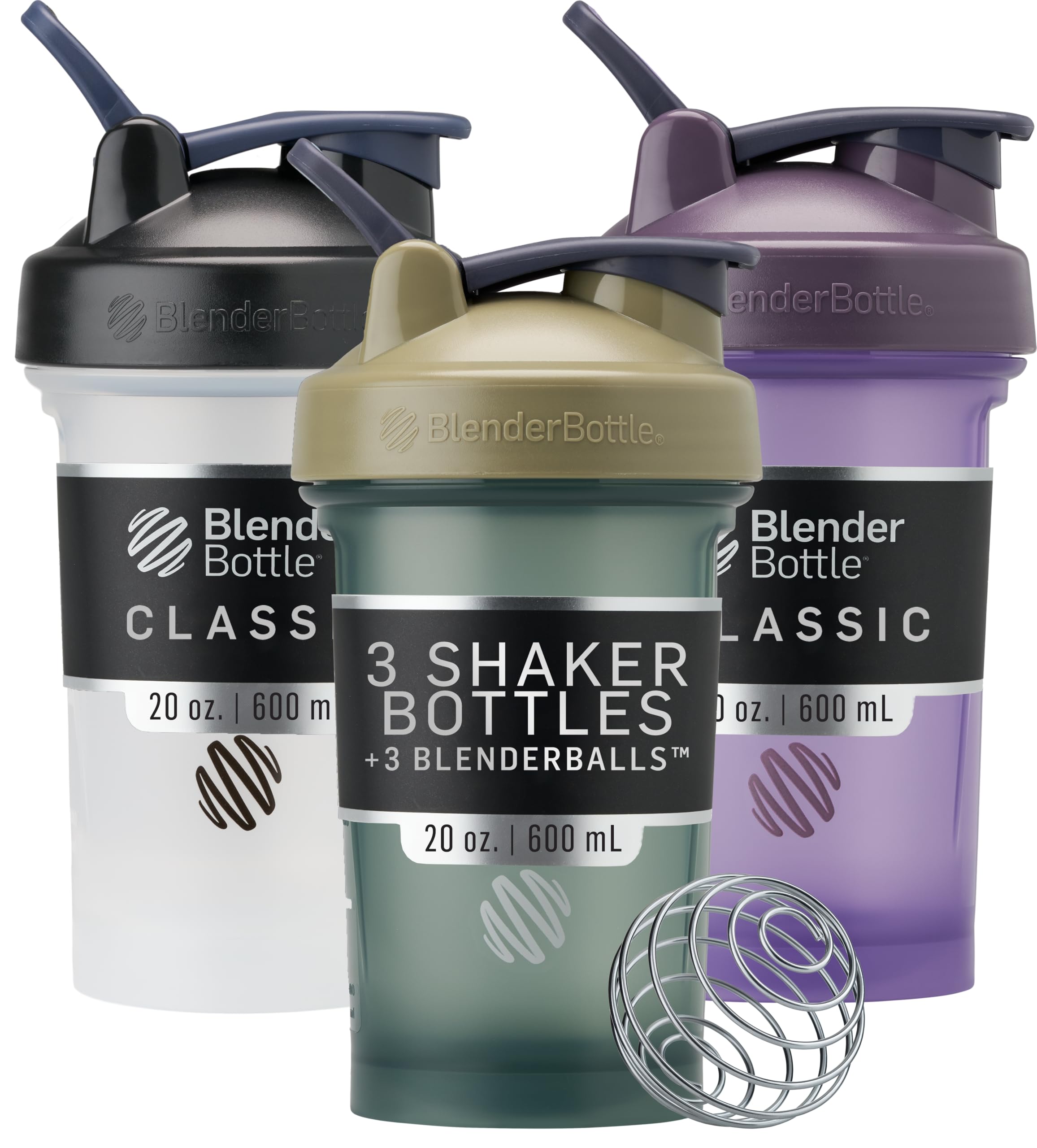 BlenderBottle Classic V2 Shaker Bottle with BlenderBall

