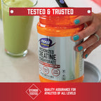 NOW Foods Micronized Creatine Monohydrate Powder

