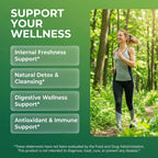 PhytoFresh Chlorophyll Capsules for Greens Detox

