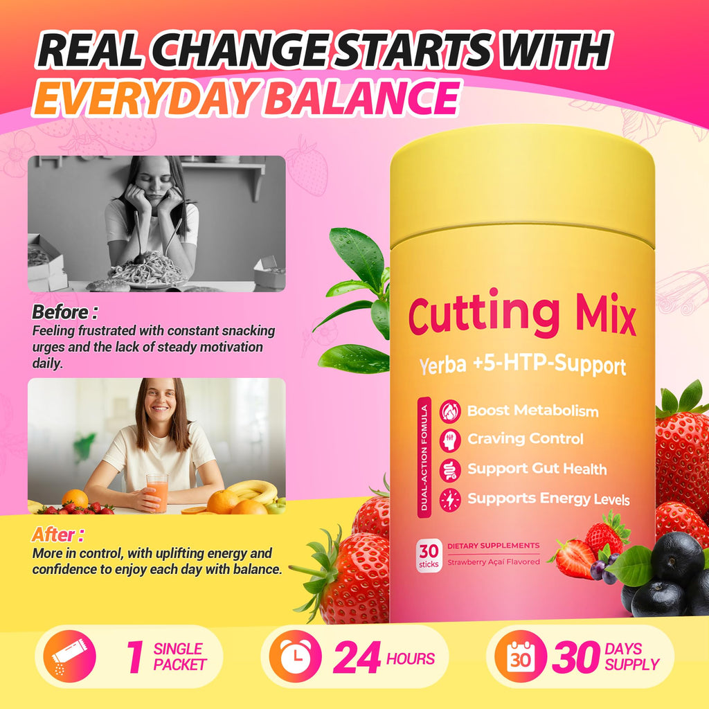 Yooloks Cutting Drink Mix Craving & Metabolism Support

