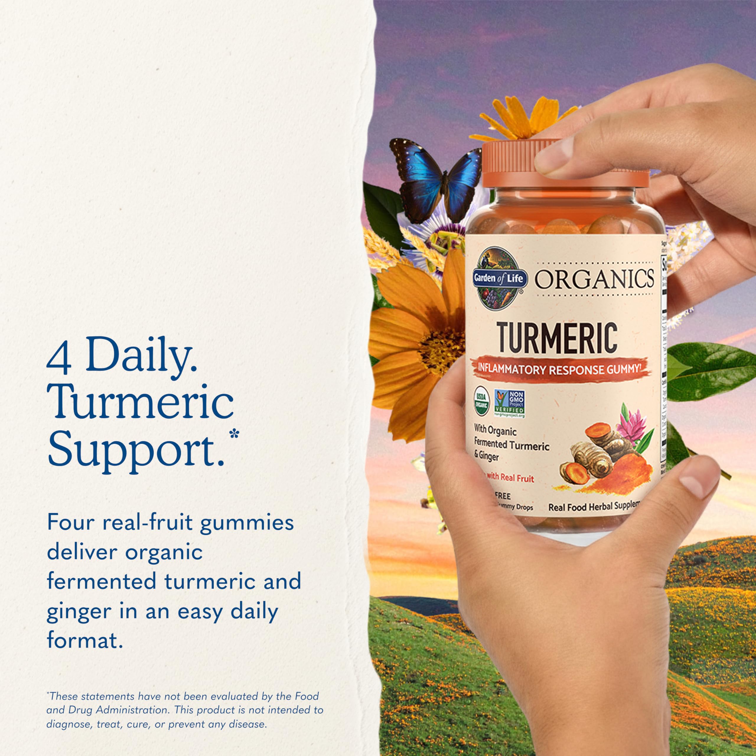 Curcumin Gummies Garden of Life Organics Inflammation

