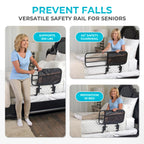 Stander EZ Adjust Bed Rail for Elderly Safety

