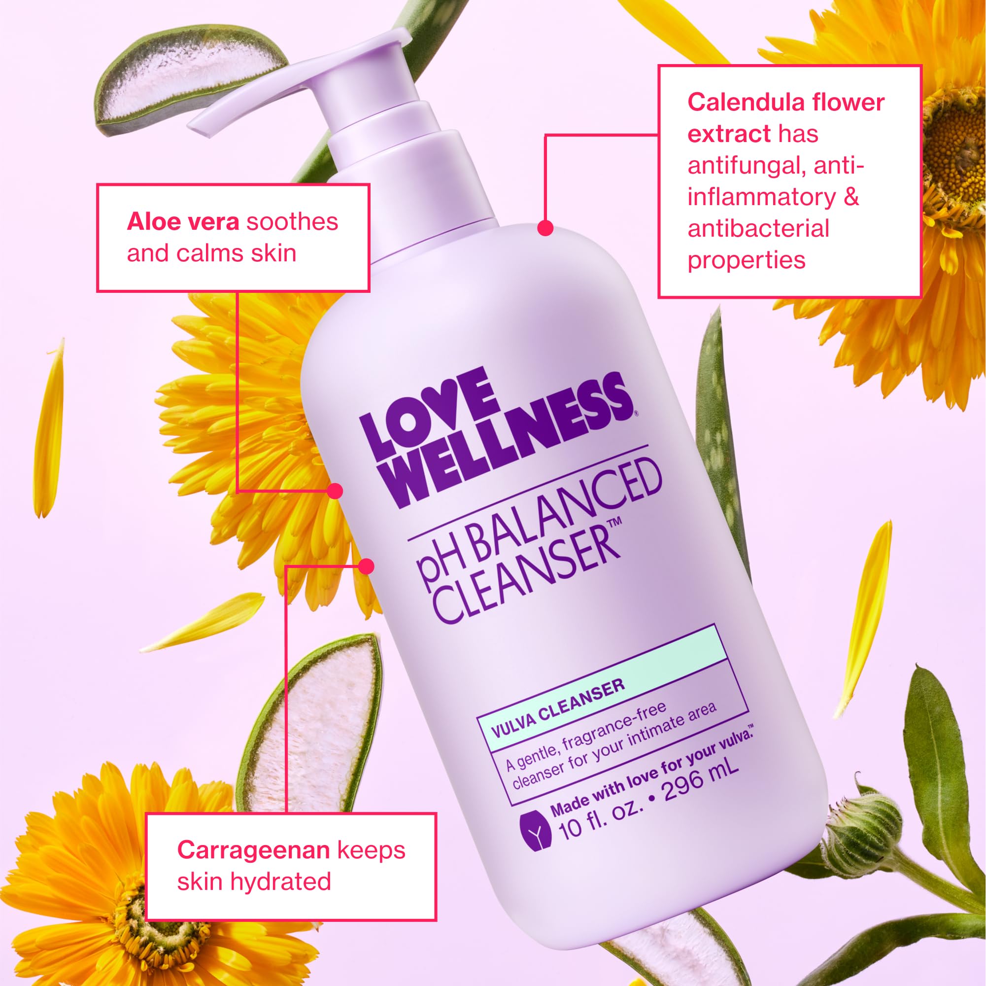 Love Wellness pH?matched Cleanser for Sensitive Skin


