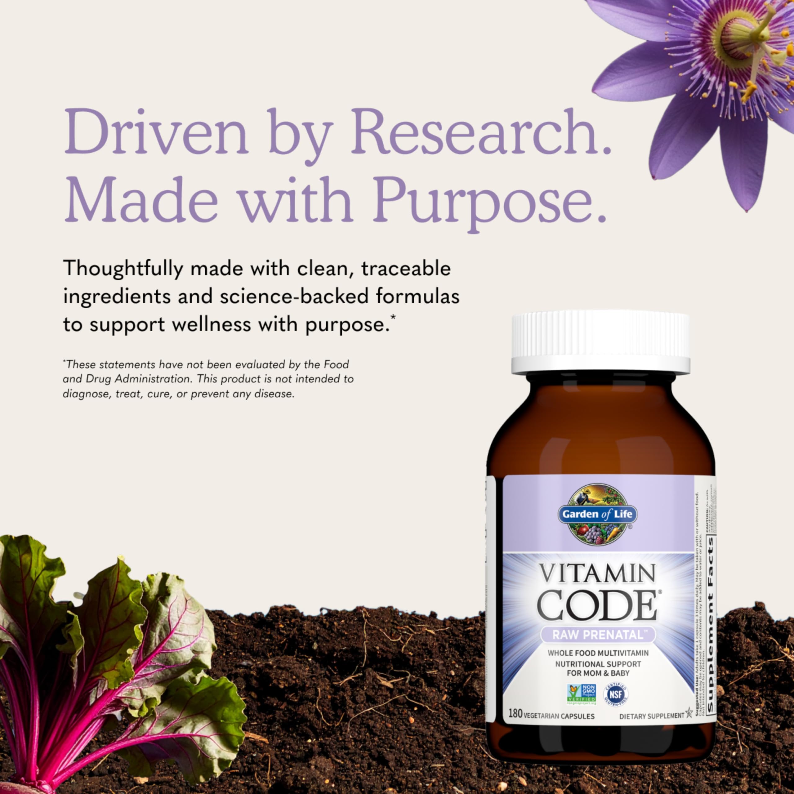 Garden of Life Vitamin Code Raw Prenatal Multivitamin

