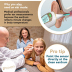 iProvèn Pro Series Ear & Forehead Non-Touch Thermometer

