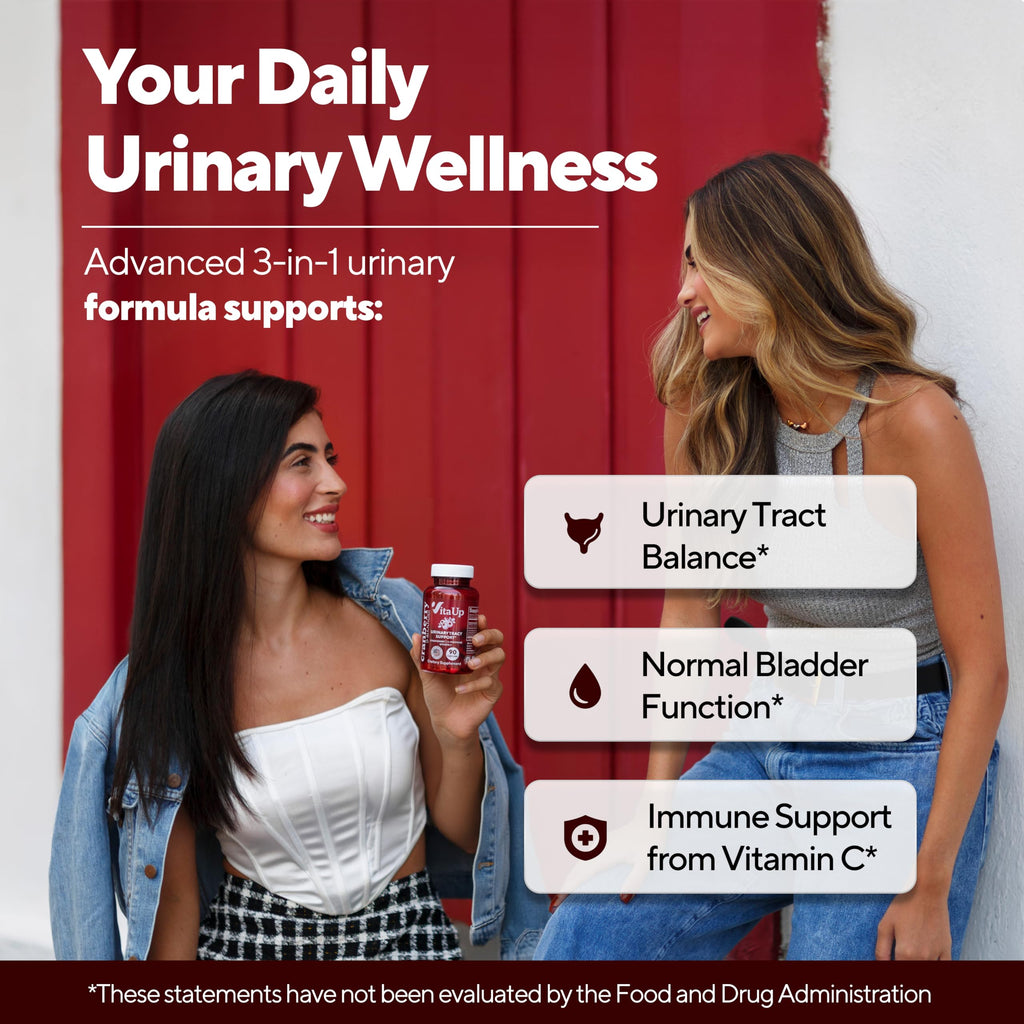 VitaUp D-Mannose & Cranberry Supplement for Women | UTI

