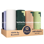 Betterway Bamboo Paper Towels – Tree-Free, Compostable, PFAS-Free