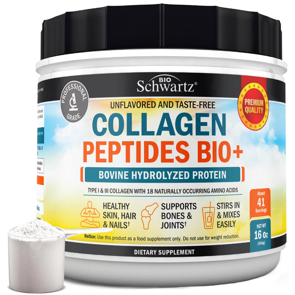 BioSchwartz Collagen Peptides Powder Type I & III

