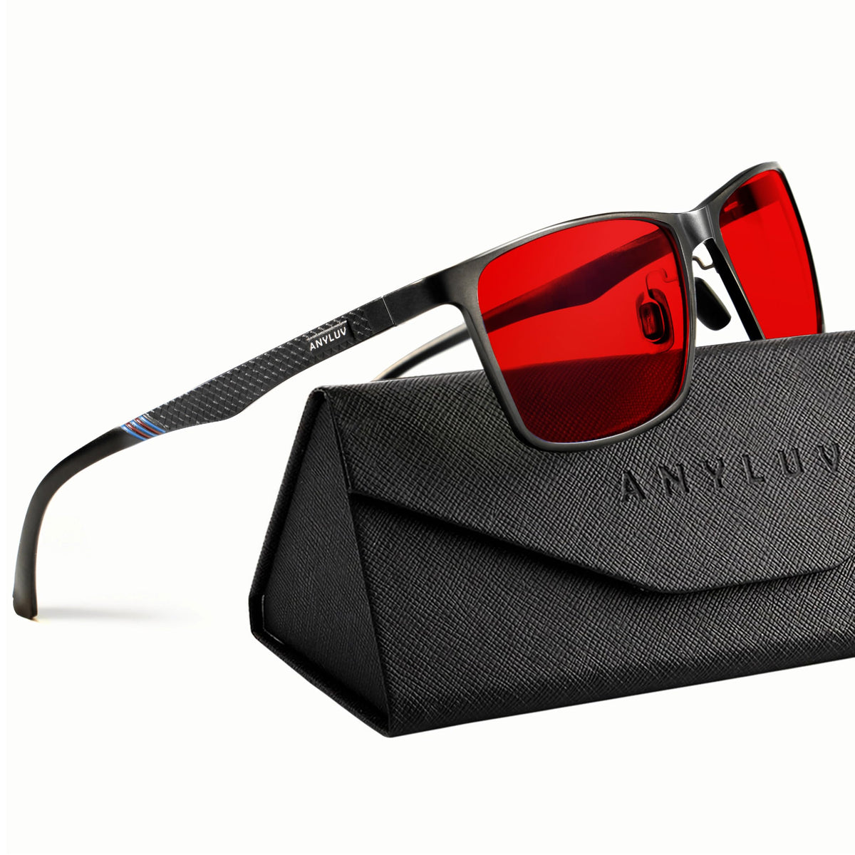 ANYLUV Light-Blocking Computer Glasses for Screens and Eye Protection