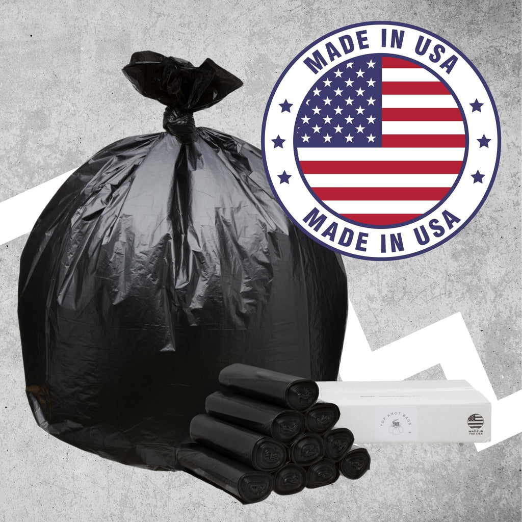 Top Knot Bags Trash Bags Star-Sealed Bottom

