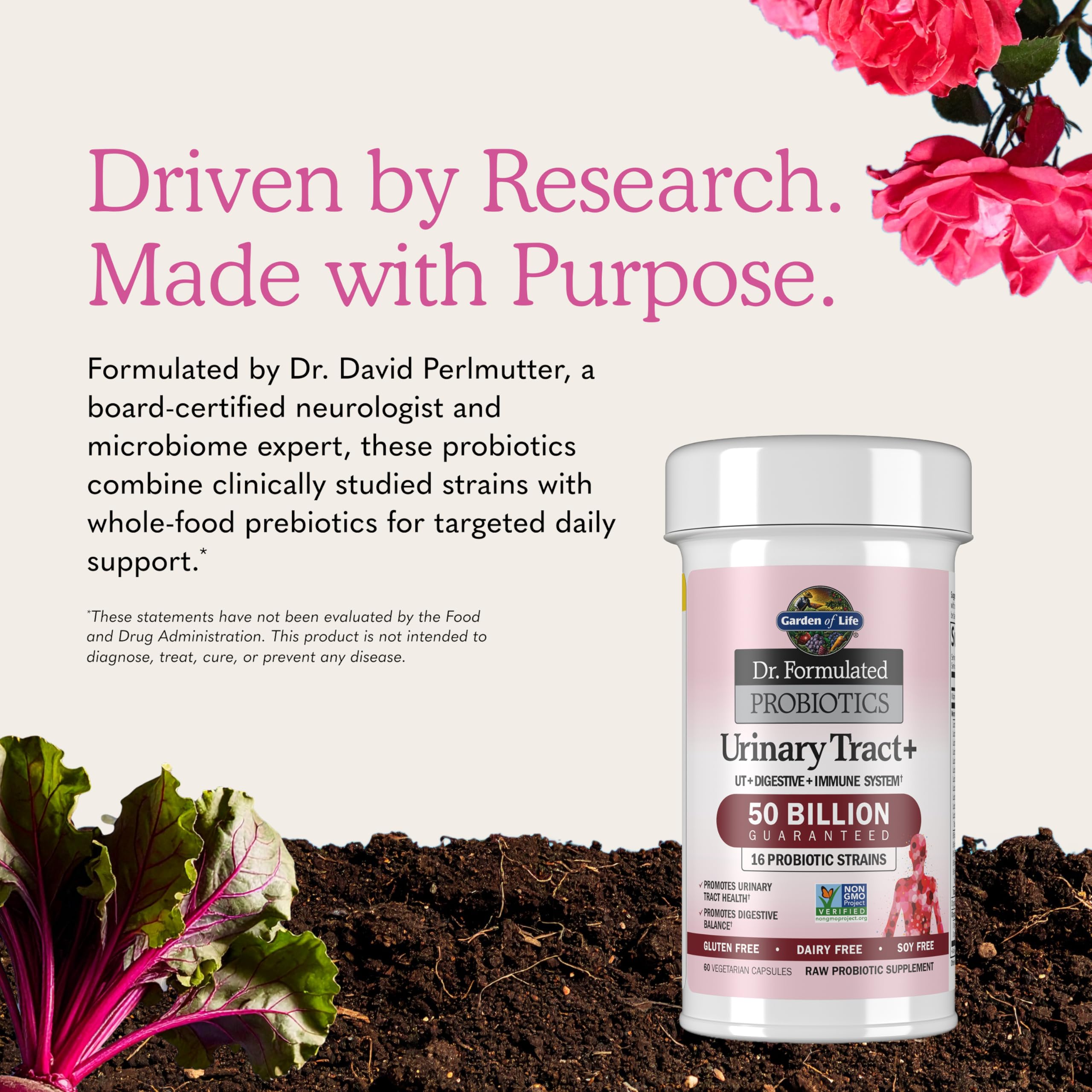 Garden of Life Urinary Tract Probiotics 50 Billion CFU

