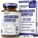 Magnesium Complex Supplement Benevolent Sleep and Muscle

