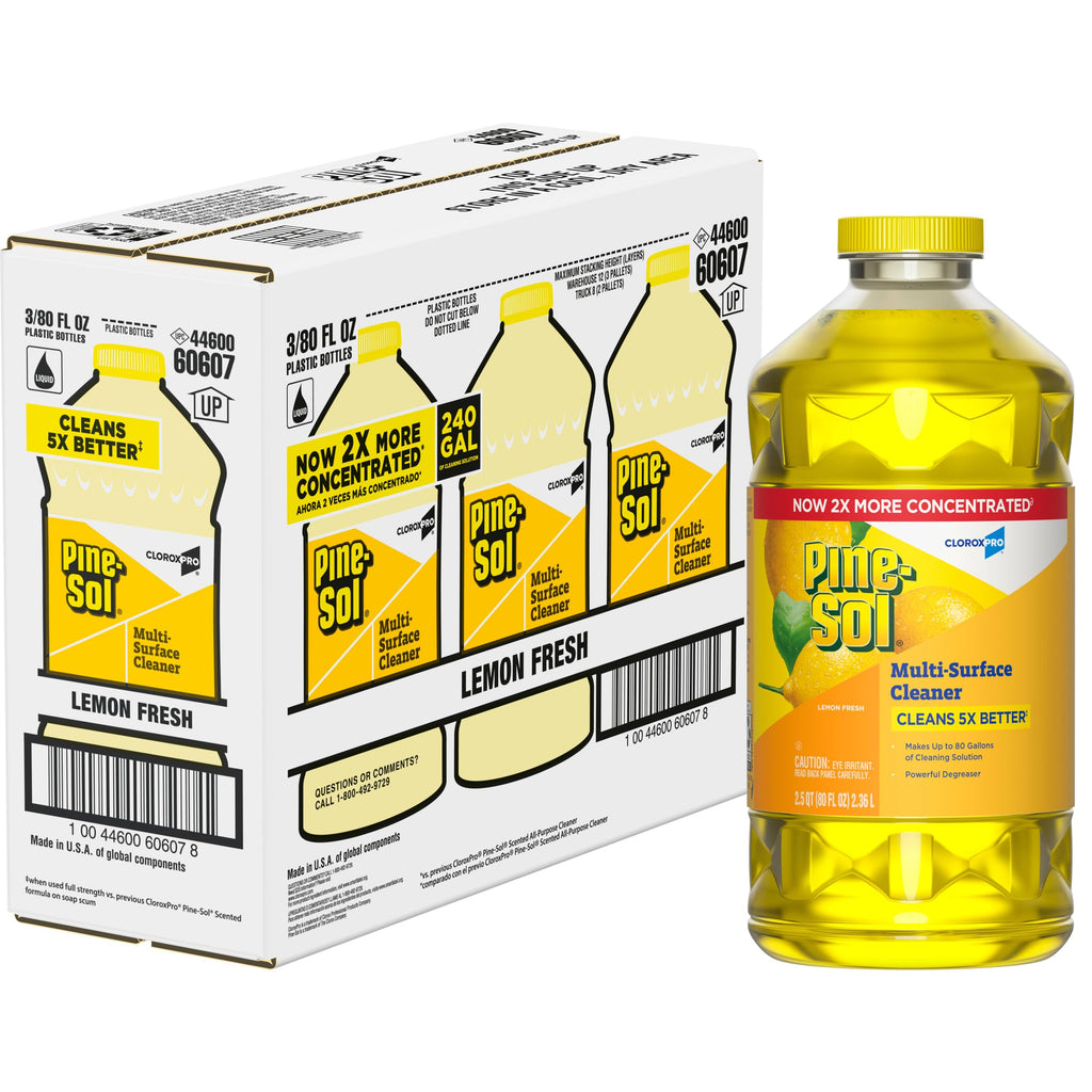 Pine-Sol Multi-Surface Cleaner by CloroxPro | Lemon Fresh

