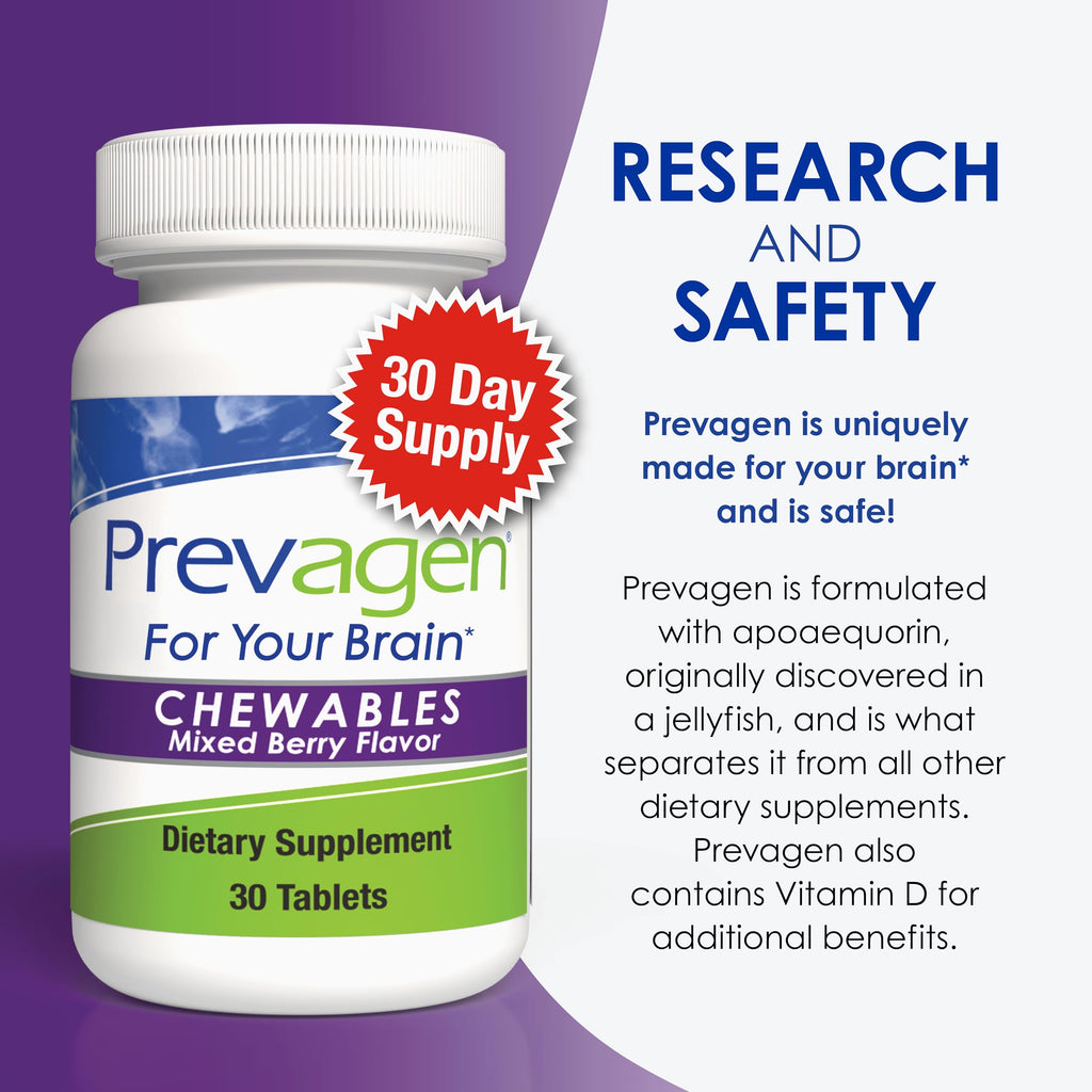 Prevagen Regular Chewables | Apoaequorin & Vitamin D3

