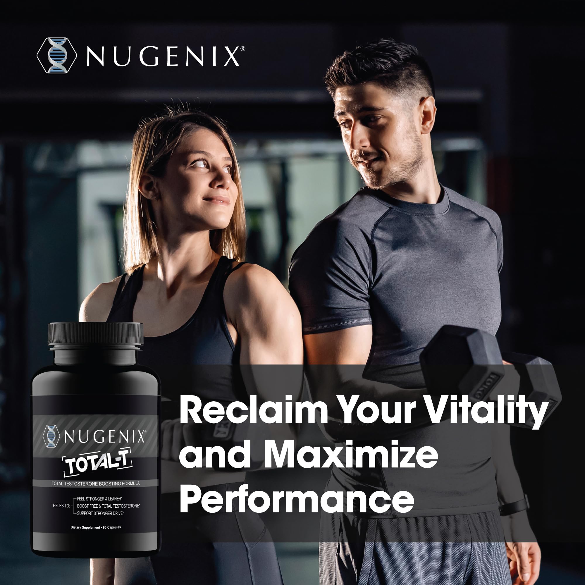 Nugenix Total-T Testosterone Booster for Men

