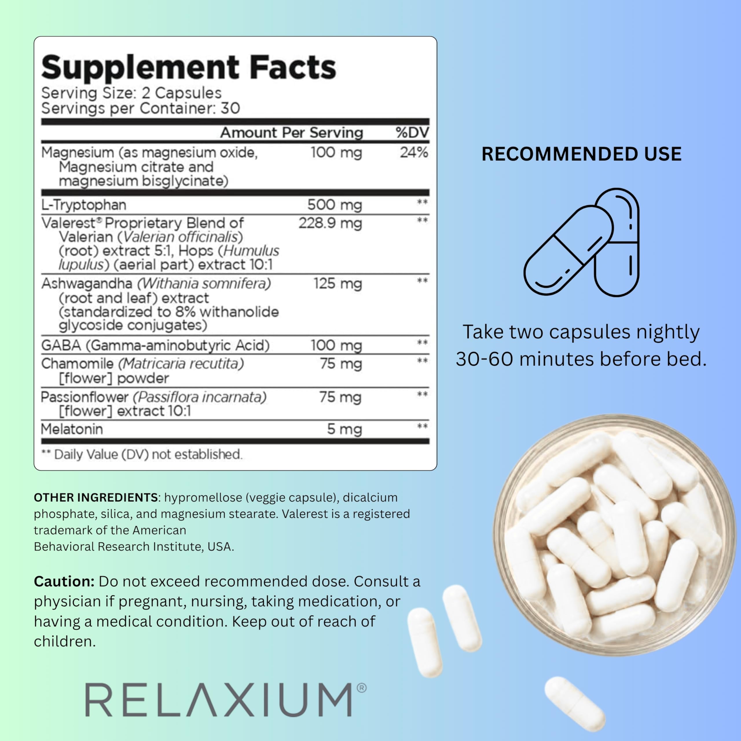 Relaxium Gentle Sleep Supplement for Restful Nights

