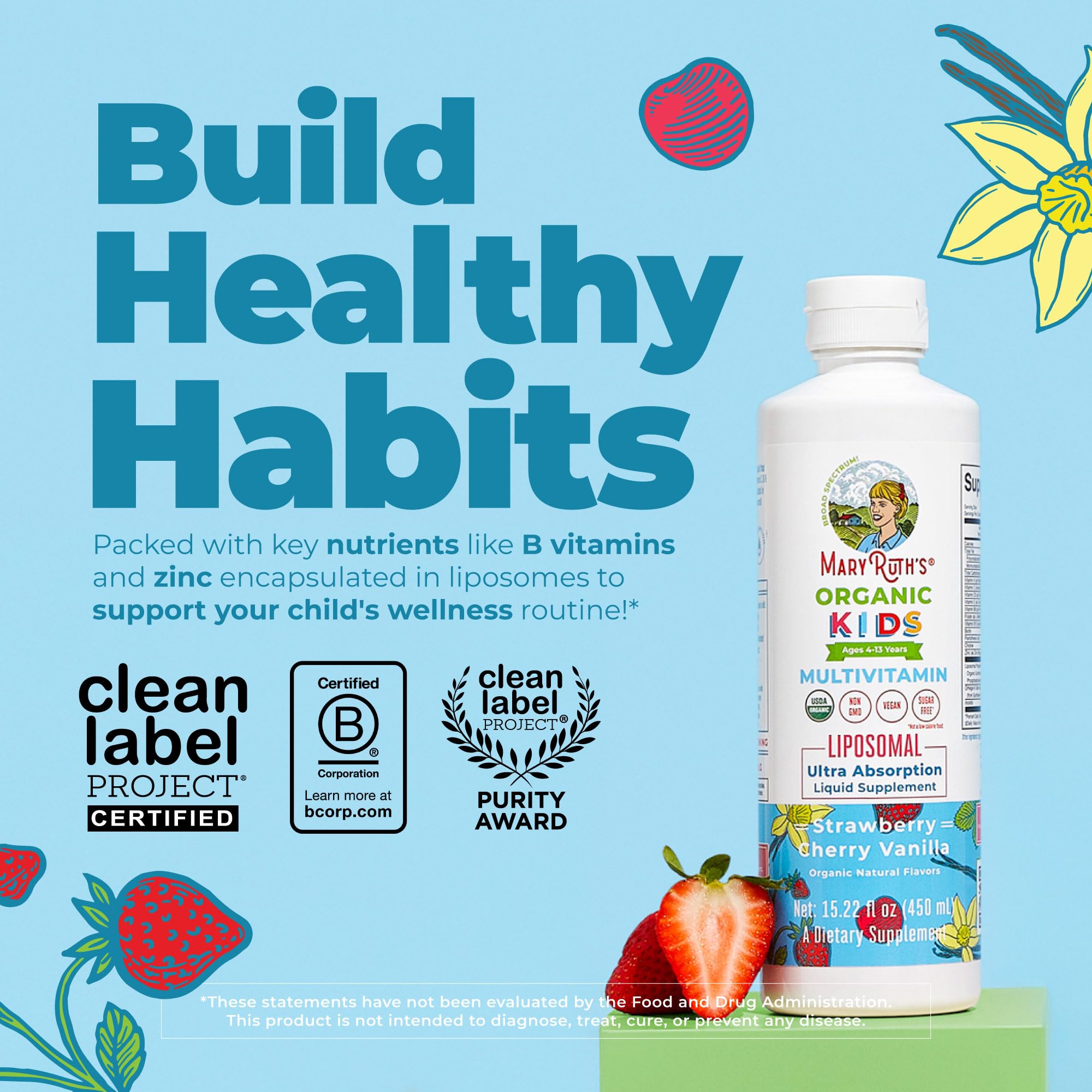 MaryRuth's Kids Multivitamin Liposomal

