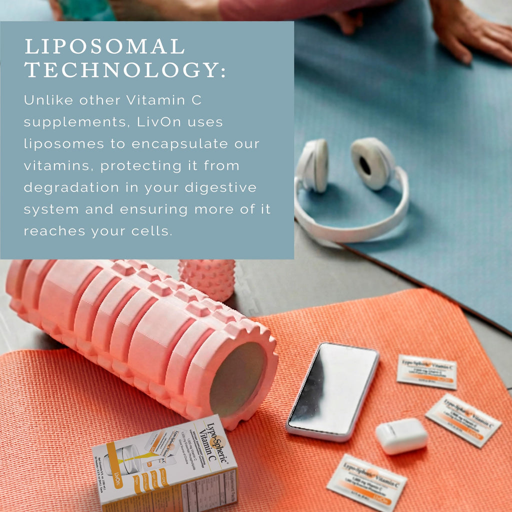 LivOn Liposomal Vitamin C 1000mg | Immune Support

