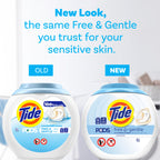 Tide PODS Free & Gentle Pods | Hypoallergenic

