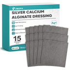 Ag Silver Calcium Alginate Wound Dressing 4x4 Nonstick Pads for Wounds