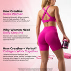 Creatine for Women - Bold Buns with Collagen & BCAA


