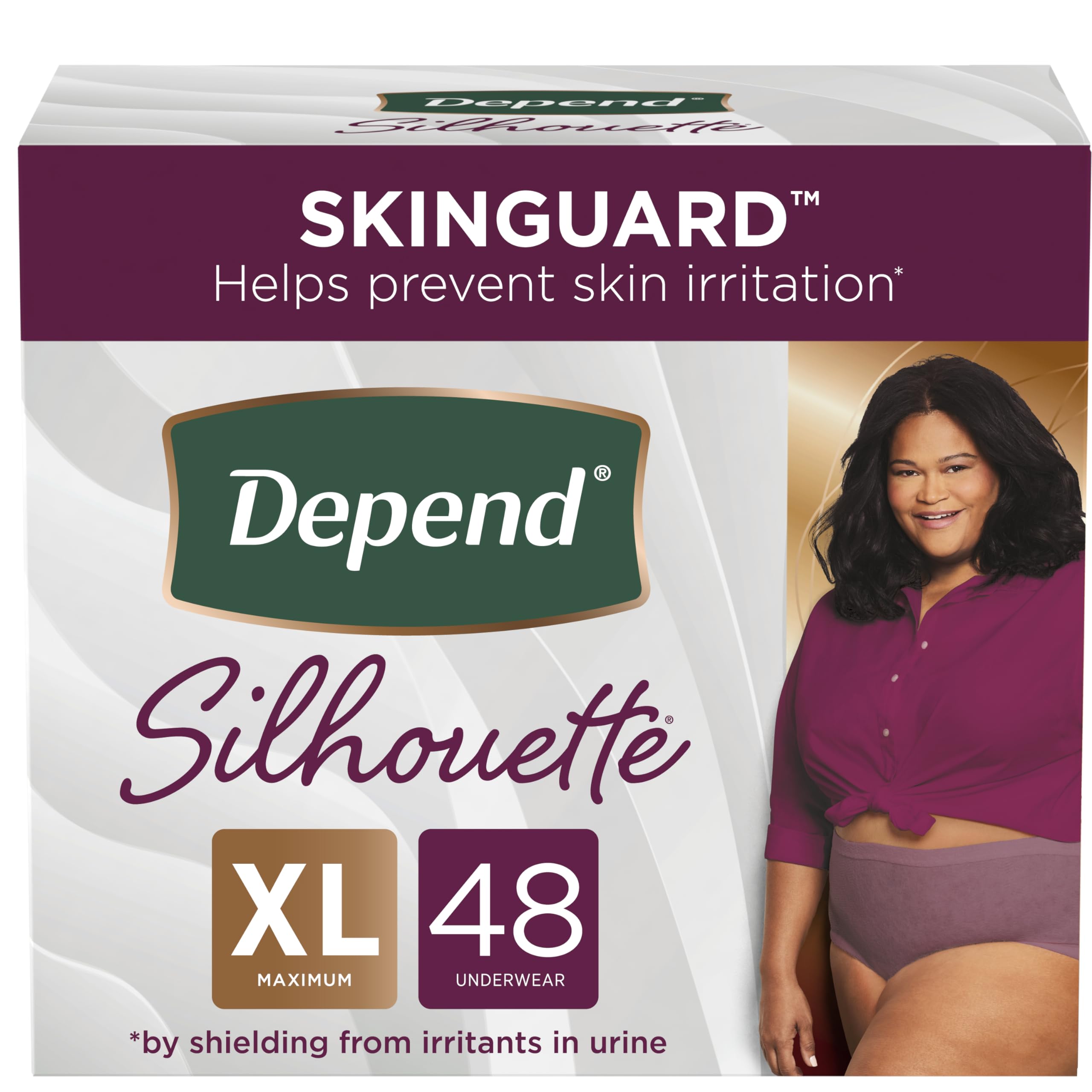 Depend Silhouette Incontinence Underwear Maximum Absorbency