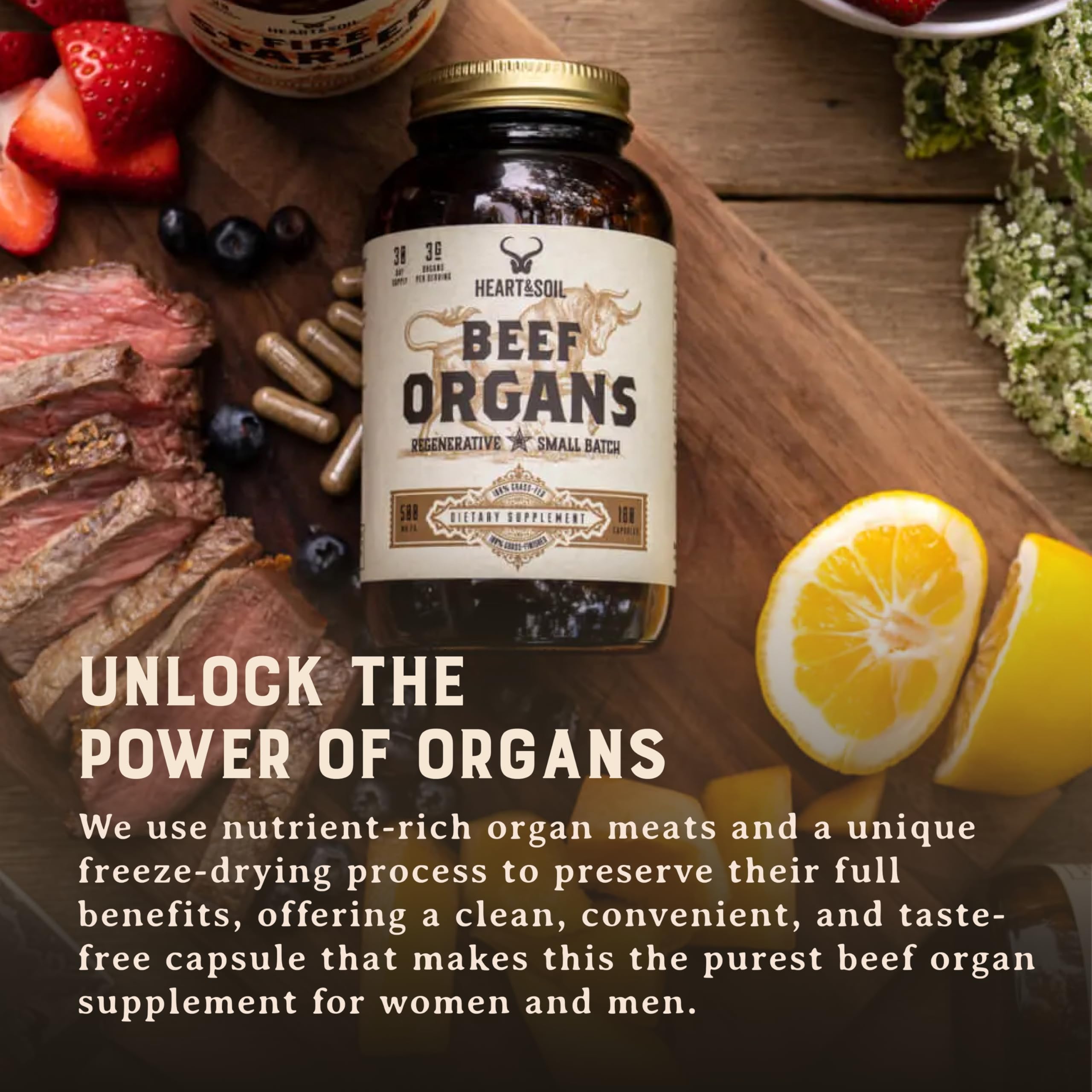 HEART & SOIL Nutrient Capsule Supplement

