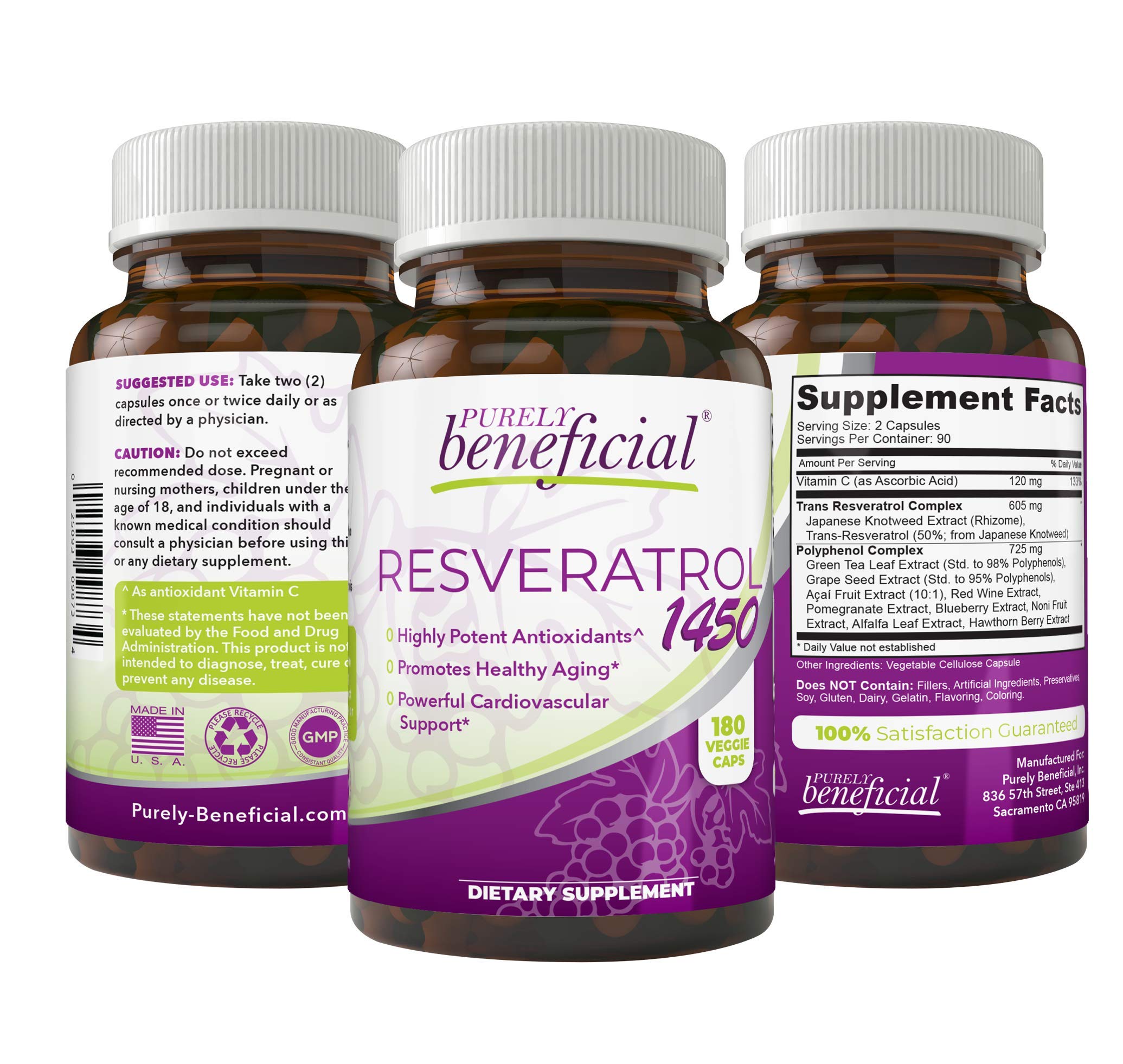 Purely Beneficial Antioxidant Dietary Supplement

