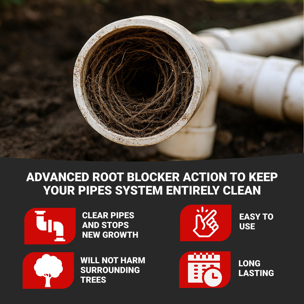 Roebic Foaming Tree Root Killer for Plumbing

