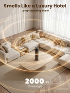 Waterless Diffuser with Hotel-Inspired Oils for Large Spaces

